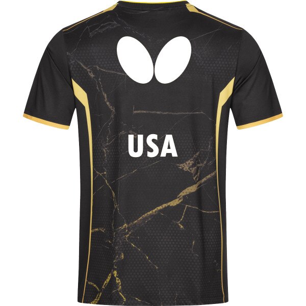 Butterfly Team USA 2024 Shirt - Black - Back
